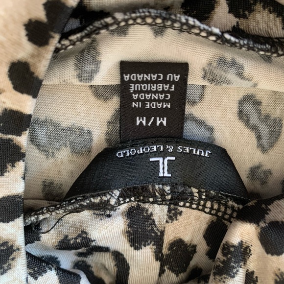 leopard turtleneck - Picture 2 of 2